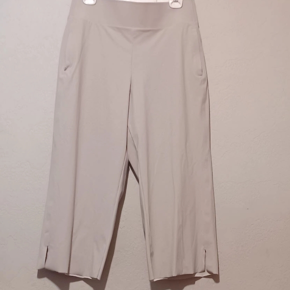 Athleta Cream Ankle Pants - Picture 2 of 16